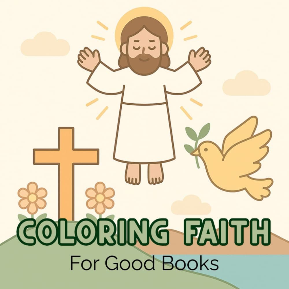 Coloring Faith coloring book cover