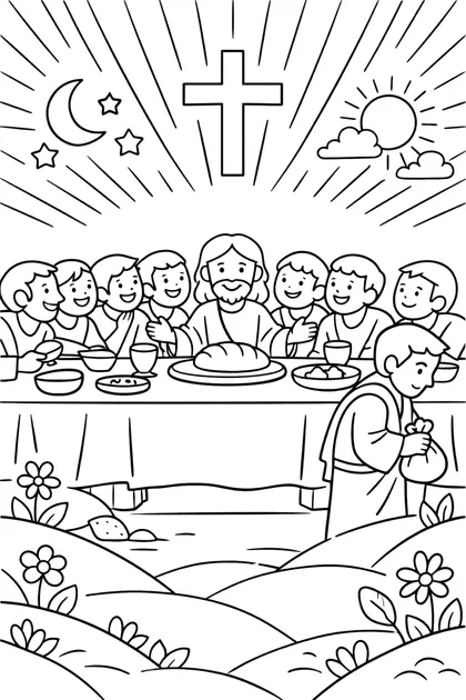 2026 Easter 11 free printable coloring page