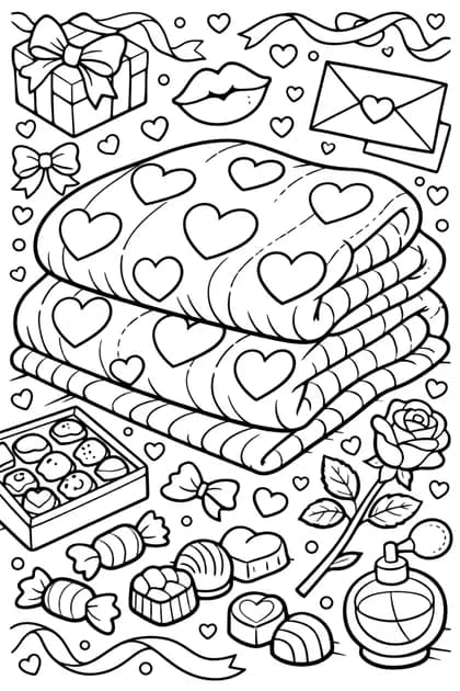 Vday 22 free printable coloring page