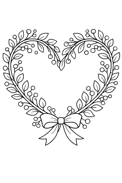 Vday 3 free printable coloring page